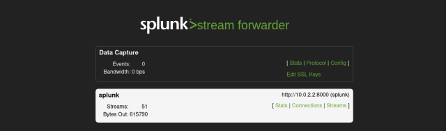 Stream Forwarder with traffic